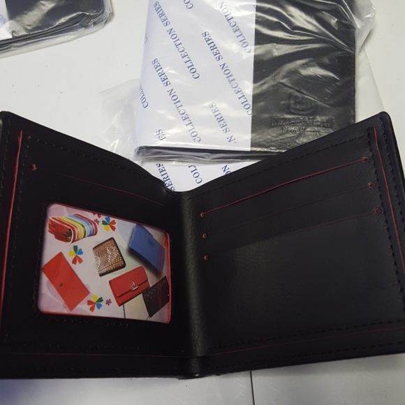 New Pizhenbao black Wallet bi- fold - Picture 2 of 6